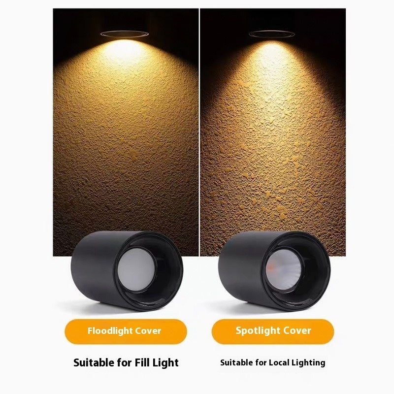 Led Surface Mounted Spotlight Small Hill Living Room Aisle Wall Washing Anti-glare