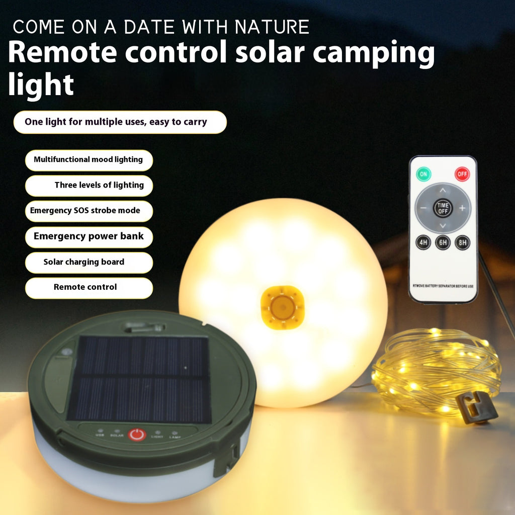 Outdoor Camping Solar Energy Ambience Light LED Lighting Chain