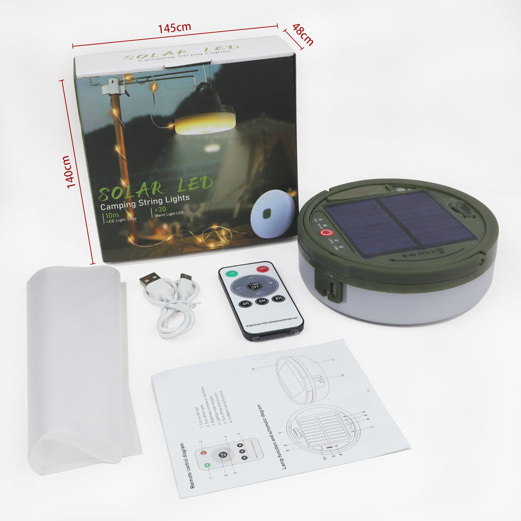 Outdoor Camping Solar Energy Ambience Light LED Lighting Chain